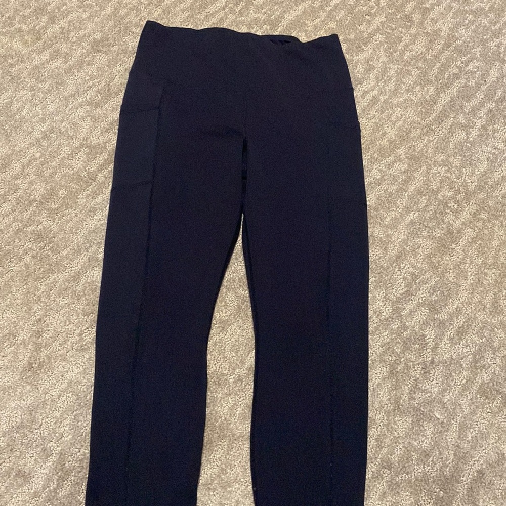 navy blue yogalicious lux leggings